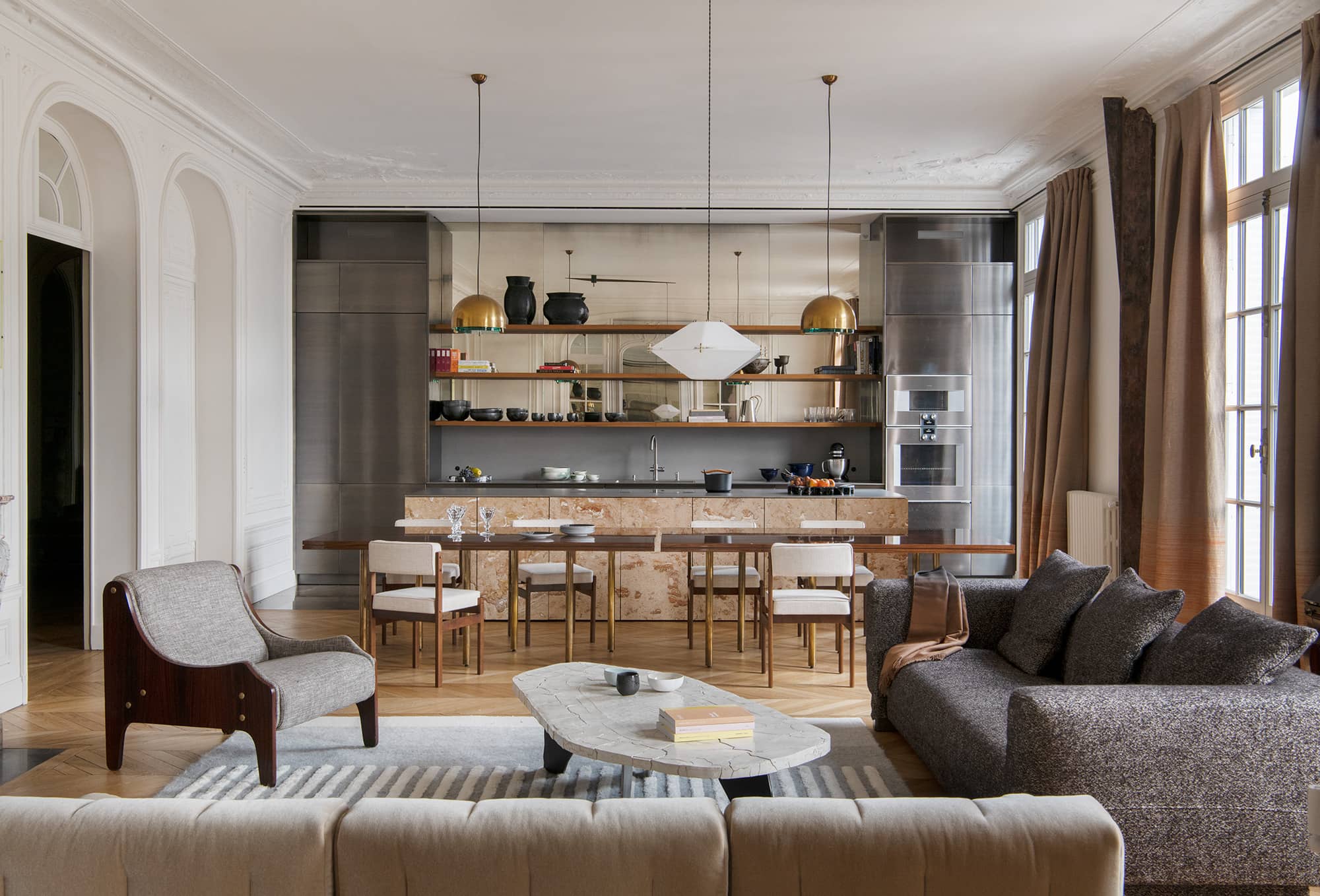 Appartement Haussmannien, par Sandra Benhamou