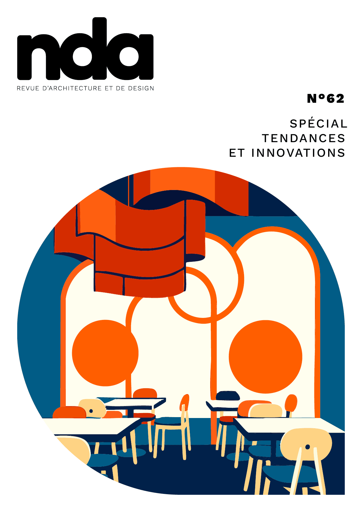 Couverture du NDA nº62 : Spécial Tendances et Innovations